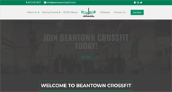 Desktop Screenshot of beantowncrossfit.com