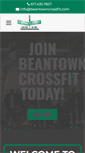 Mobile Screenshot of beantowncrossfit.com